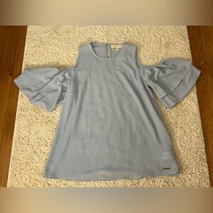 Women’s Large Michael Kors Light Blue Blouse NWT